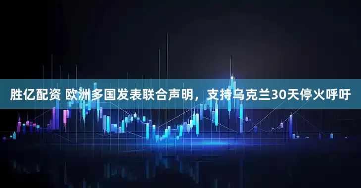 胜亿配资 欧洲多国发表联合声明，支持乌克兰30天停火呼吁