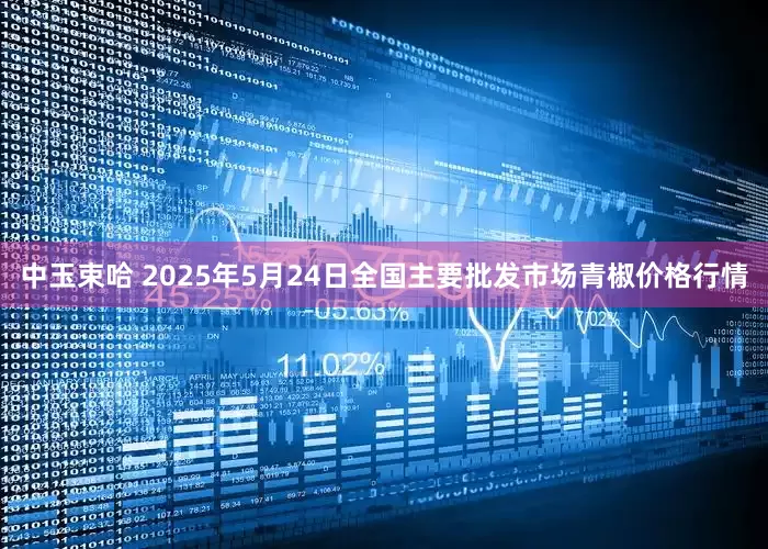 中玉束哈 2025年5月24日全国主要批发市场青椒价格行情